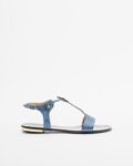 PROF 4073 Rose Flat sandals - Blue