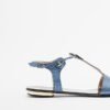 PROF 4073 Rose Flat sandals - Blue