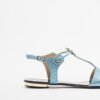 PROF 4073 Rose Flat sandals - Blue