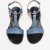PROF 4073 Rose Flat sandals - Blue