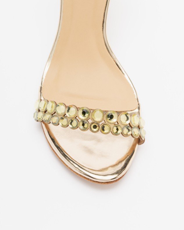 PROF 20-101280 Golden High Heeled sandals - Golden