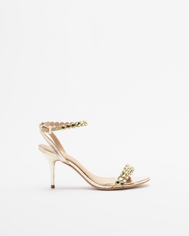 PROF 20-101280 Golden High Heeled sandals - Golden