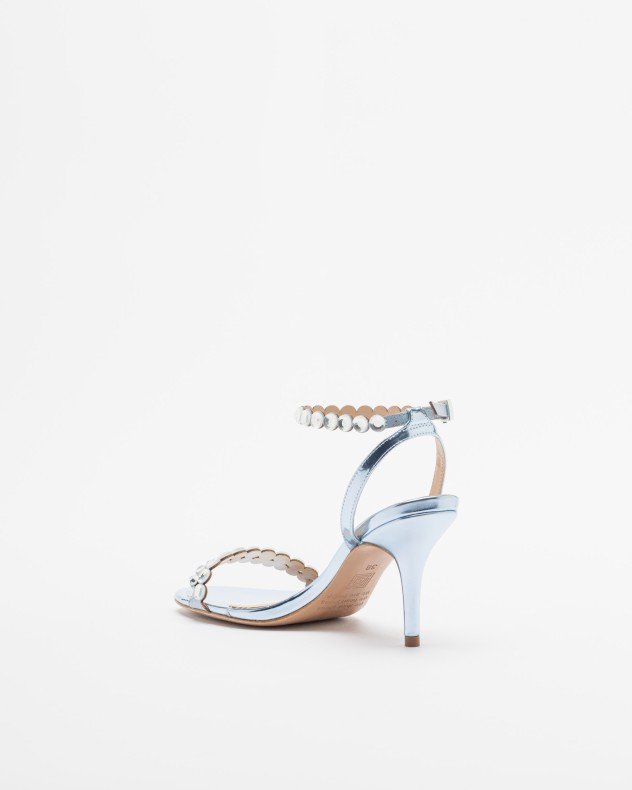 PROF 20-101280 Golden High Heeled sandals - Blue