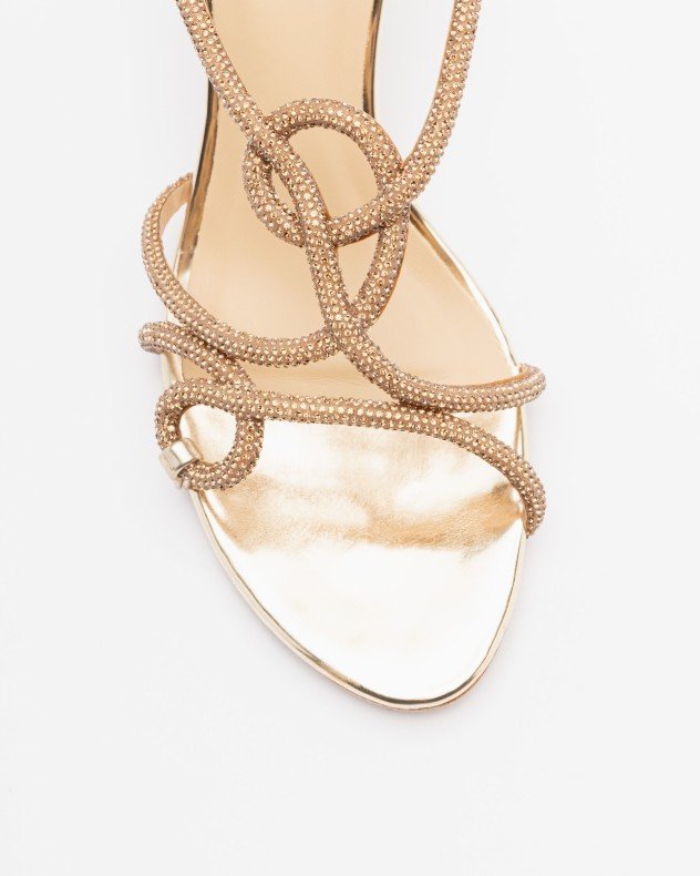 PROF 20-101251 Golden High Heeled sandals - Golden