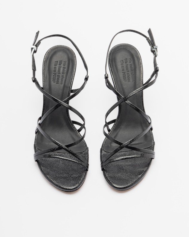 PROF 18-101255 Blue High Heeled sandals - Black