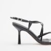 PROF 18-101255 Silver High Heeled sandals - Black
