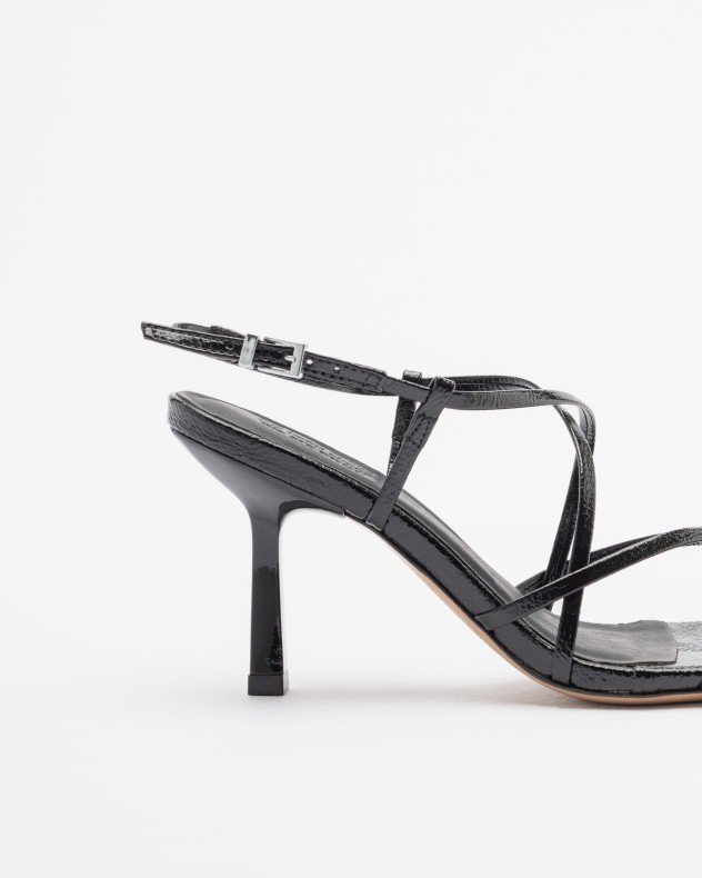 PROF 18-101255 Blue High Heeled sandals - Black