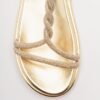 Gloss L19916-AB7 Silver Flat sandals - Golden