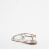 Gloss L19916-AB7 Silver Flat sandals - Silver