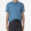 Boss Passenger Blue Cotton pique polo shirt - Blue