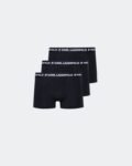 Karl Lagerfeld A1M47151 Multicolour 3 Pack Boxers - Blue