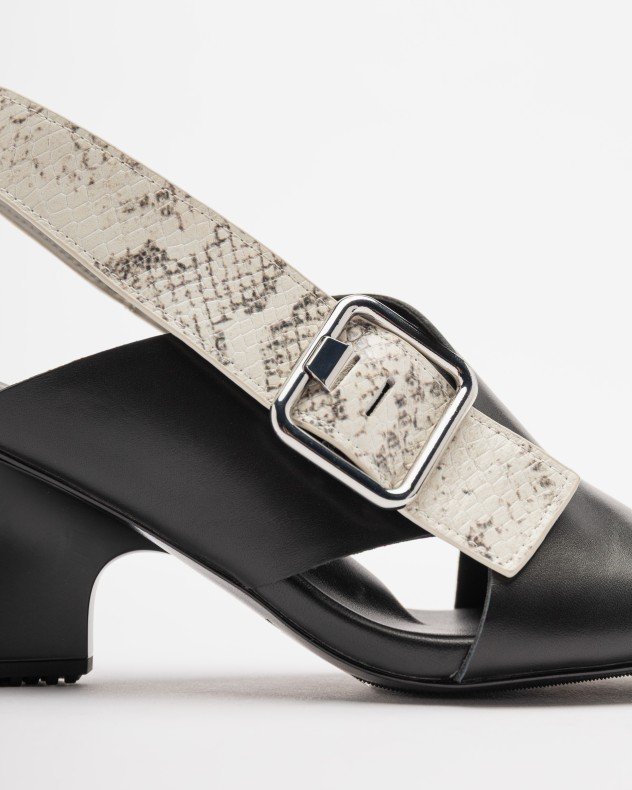 4ccccees MIRROR VERRA Black Sandals - Black