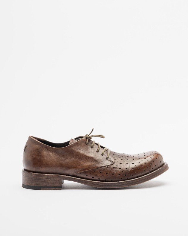 Le Ruemarcel PAUL 543 Brown Derby shoes - Brown