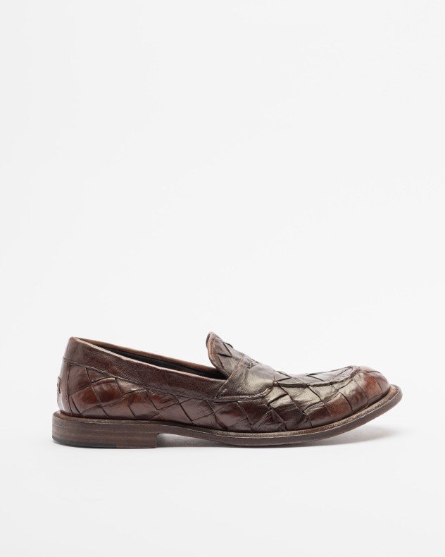 Le Ruemarcel RICHARD 532 Brown Moccasins - Brown