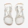 Gloss L19916-PA3 Silver Flat sandals - Silver