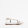 Gloss L19916-PA3 Silver Flat sandals - Silver