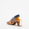 4ccccees MIRROR VERRA Black Sandals - Camel
