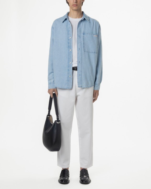 Calvin Klein Jeans J30J327508 Blue Shirt - Blue