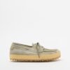 Shoto 7685 Beige Shoes - Green