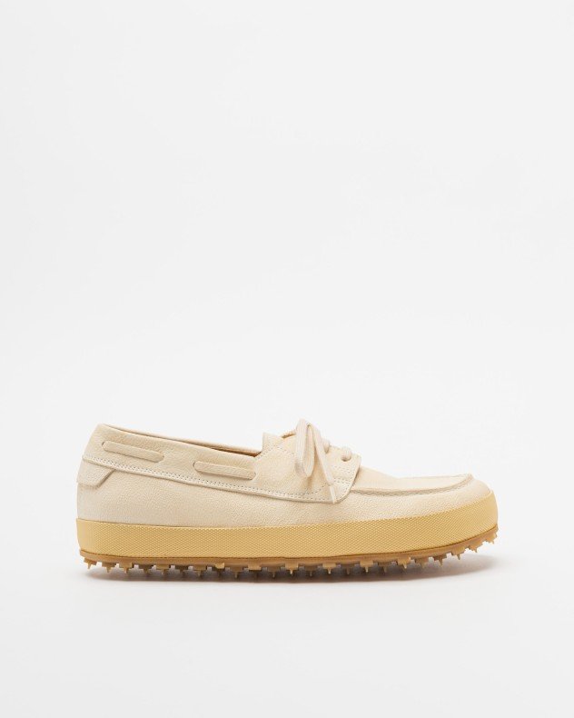 Shoto 7685 Green Shoes - Beige