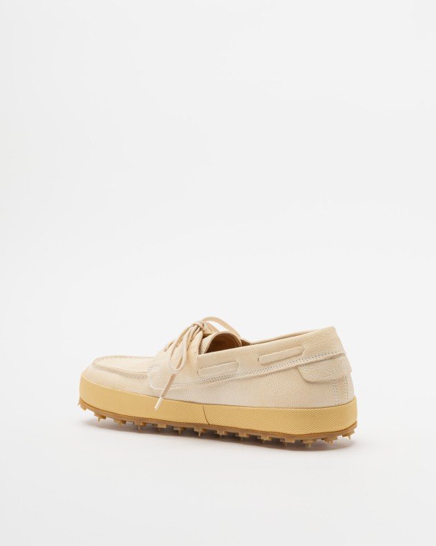 Shoto 7685 Green Shoes - Beige
