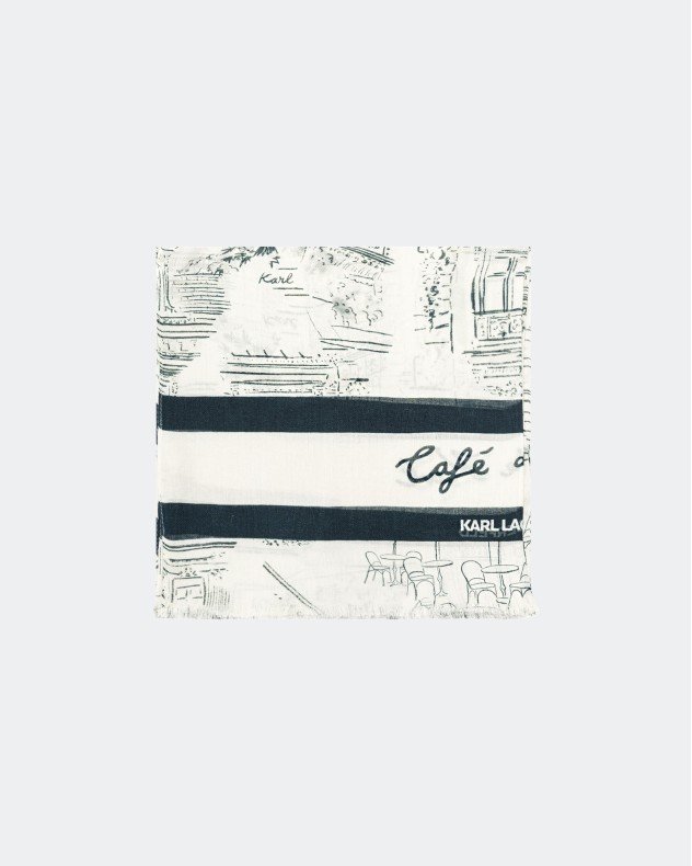 Karl Lagerfeld 192-W33022 Beige Écharpe - Beige