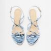PROF 18-101255 Golden High Heeled sandals - Blue