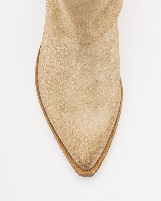 PROF GEORGE Black Boots - Beige