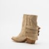 PROF GEORGE Black Boots - Beige
