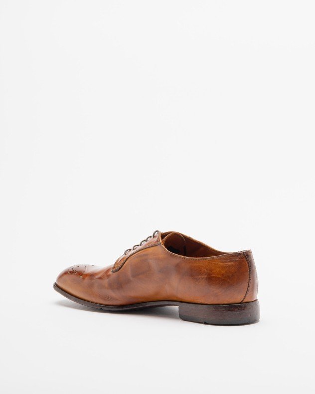 Lemargo CZ04A Camel Derby shoes - Camel