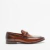 PROF B11-0443-N2 Black Moccasins - Camel