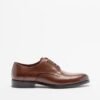 PROF A6-T229-270AB44 Black Derby shoes - Camel