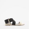PROF 4077 Golden Flat sandals - Golden