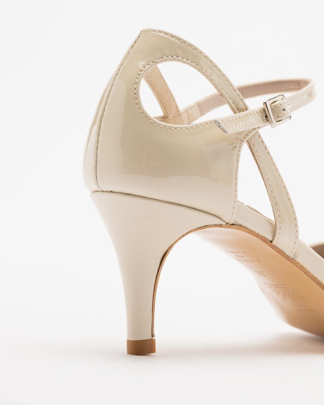 PROF 2004 Black Shoes - Beige