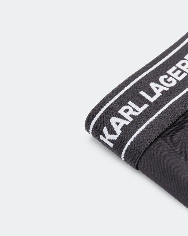 Karl Lagerfeld A1M47084 Black 3 Pack Boxers - Black