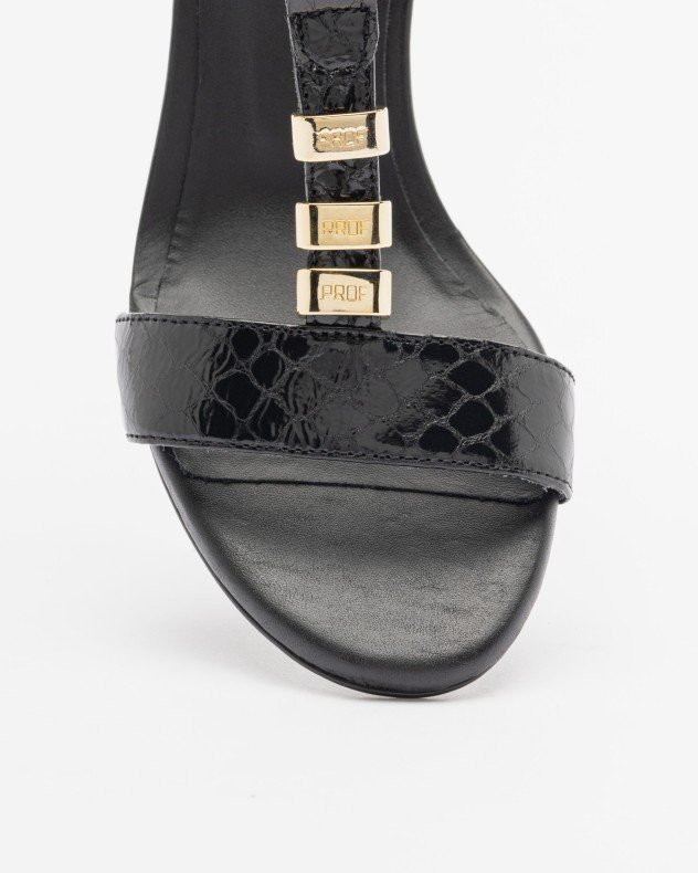 PROF SHY 5 RAM542 Black Sandals - Black