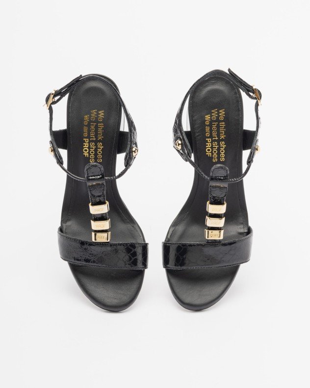 PROF SHY 5 RAM542 Black Sandals - Black