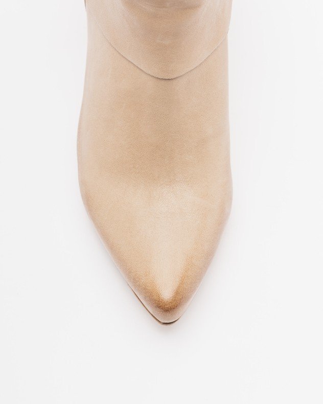 PROF GEORGE Black Boots - Beige