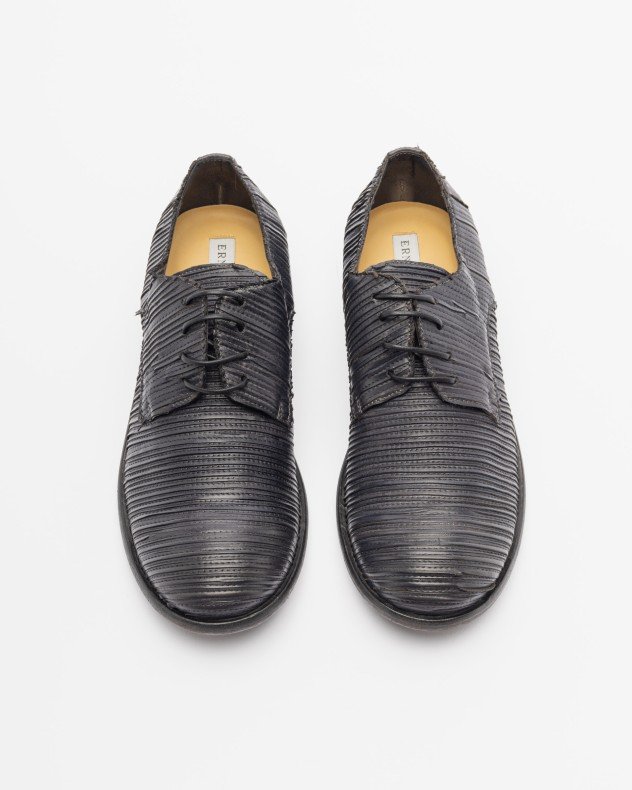 Ernesto Dolani 8UENE04 Black Derby shoes - Black