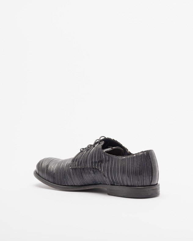 Ernesto Dolani 8UENE04 Brown Derby shoes - Black