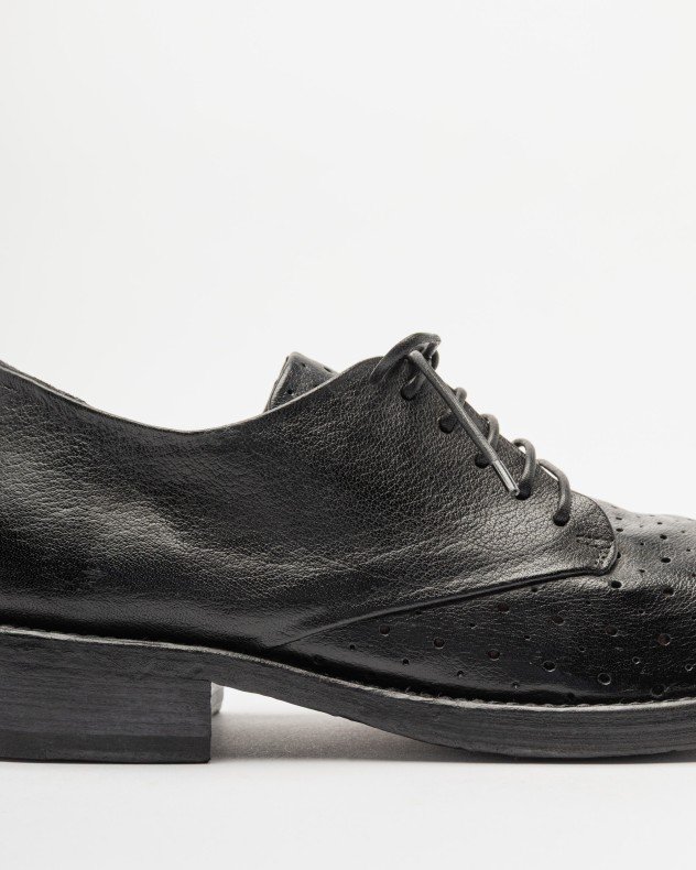 Le Ruemarcel PAUL 543 Black Derby shoes - Black