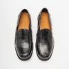 Lemargo IE03A Black Moccasins - Black
