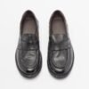 Le Ruemarcel Katai 100 Black Moccasins - Black