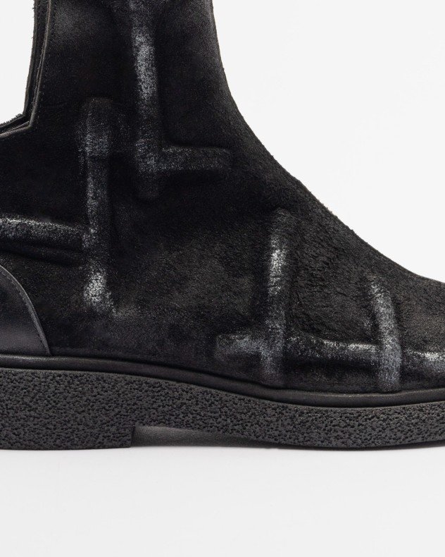 Papucei ANOM Black Boots - Black
