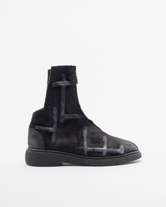 Papucei ANOM Black Boots - Black