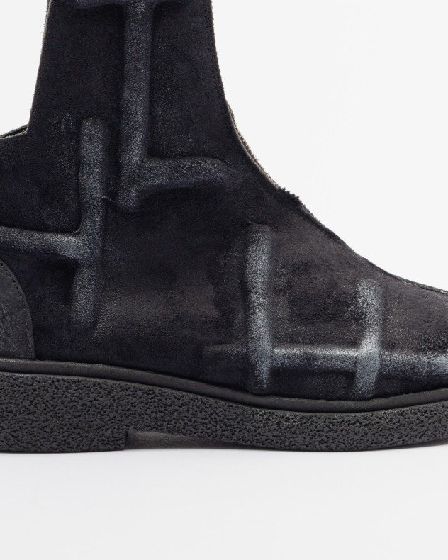 Papucei ANOM Black Boots - Black