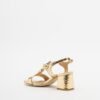 PROF SHY 5 RAM542 Black Sandals - Golden