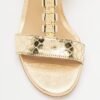 PROF SHY 5 RAM542 Black Sandals - Golden