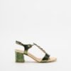PROF SHY 5 RAM542 Black Sandals - Green