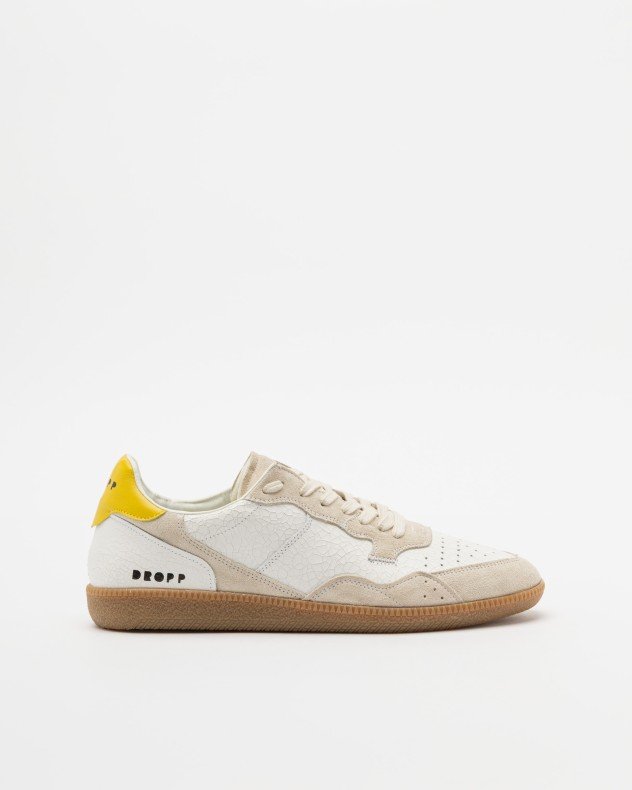 Dropp 25SM700-01 White Sneakers - White